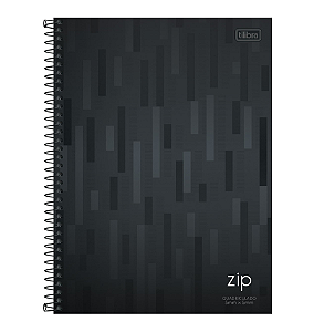 CADERNO ESPIRAL QUADRICULADO 5X5 TILIBRA ZIP 96F