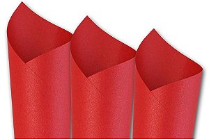 PAPEL METALIZADO KIT 120G 30FLS VERMELHO