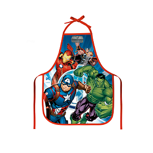 AVENTAL ESCOLAR INFANTIL AVENGERS DAC PVC