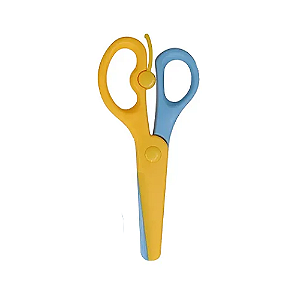 TESOURA ESCOLAR LEO KIDS DE PLASTICO