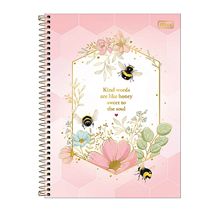 CADERNO TILIBRA 1 MATERIA HONEY BEE