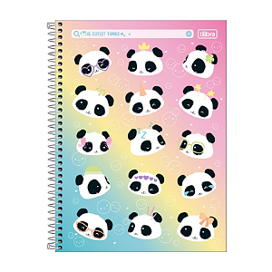 CADERNO 10 MATERIAS TILIBRA UNIVERSITARIO LOVELY FRIEND 160FLS