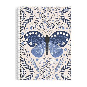 CADERNO 10 MATERIAS SAO DOMINGOS KBOM FEMININO 200 FOLHAS