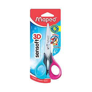 TESOURA ESCOLAR MAPED COMFORT PARA CANHOTO 13CM
