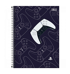 CADERNO 1TILIBRA 10MT PLAYSTATION