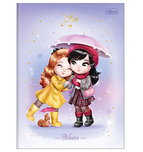CADERNO DE BROCHURA TILIIBRA JOLIE 48FLS