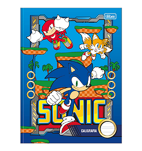 CADERNO BROCHURA CALIGRAFIA TILIBRA SONIC 40FLS