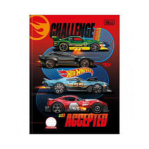 CADERNO BROCHURA CALIGRAFIA TILIBRA HOT WHEELS 40FLS
