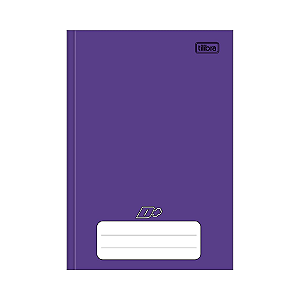 CADERNO BROCHURA 1/4 TILIBRA D+ ROXO 96 FLS