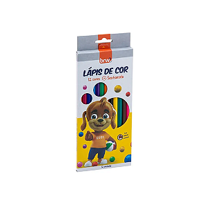 LAPIS DE COR BRW 12 CORES SEXTAVADOS