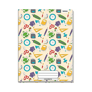 CADERNO BROC. CALIGRAFIA TAMOIO 48F