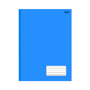 CADERNO BROCHURA SAO DOMINGOS KBOM 48 FOLHAS AZUL