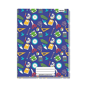 CADERNO BROC. QUADRICULADO 5X5MM 48FLS TAMOIO PERALTO