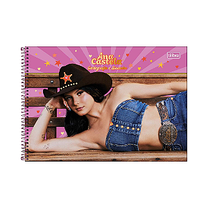 CADERNO DE DESENHO TILIBRA ANA CASTELA 80 FOLHAS