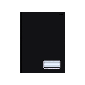 CADERNO BROCHURA 1/4 SAO DOMINGOS - KBOM PRETO 96 FOLHAS