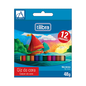 GIZ DE CERA TILIBRA 12 CORES