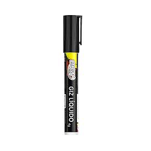 GIZ LIQUIDO BRW 6MM PONTA REDONDA PRETA