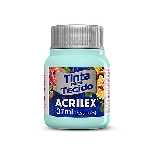 TINTA PARA TECIDO ACRILEX 37ML VERDE BEBE - 810