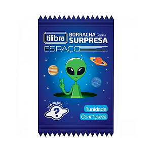 BORRACHA SURPRESA TILIBRA ESPAÇO