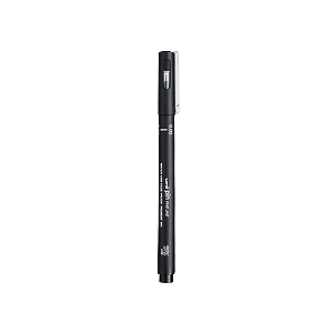CANETA NANQUIM UNI PIN 0.2 PRETA