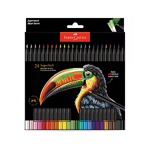 LAPIS DE COR SUPER SOFT 24 CORES
