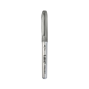 MARCADOR PERMANENTE BIC FINE METALLIC PRATA