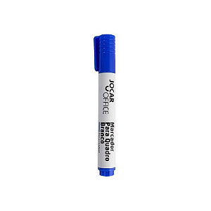 MARCADOR QUADRO BRANCO RECARREGAVEL JOCAR OFFICE AZUL