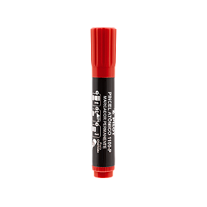 MARCADOR PERMANENTE PILOT 1100-P VERMELHO
