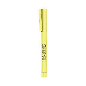 MARCA TEXTO GRIFPEN FABER CASTELL NEON AMARELO