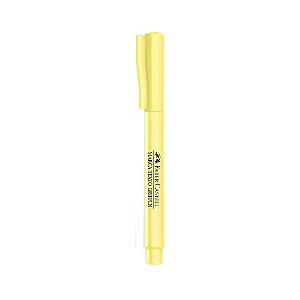 MARCA TEXTO GRIFPEN FABER CASTELL PASTEL AMARELO