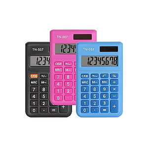 CALCULADORA TN 557 DE BOLSO COLORIDA