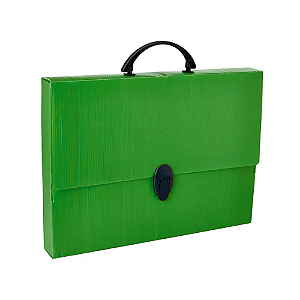 MALETA C/ALCA POLIONDA 4,5CM POLIBRAS VERDE
