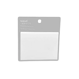 POST IT EAGLE TRANSPARENTE 75X100 100 FOLHAS