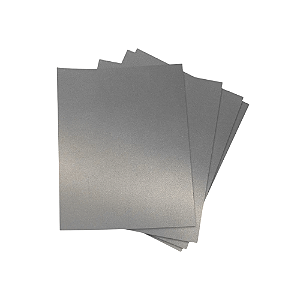 PAPEL METALIZADO KIT PRATA C/30 FOLHAS 120G