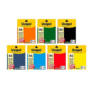 PAPEL COLOR MAIS USAPEL C/ 50 FOLHAS 180G