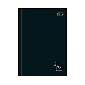 AGENDA TILIBRA SPICE PRETA COSTURADA 2026