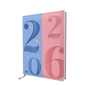 AGENDA DAC MINI AZUL/ROSA NF4518 2026