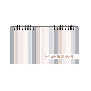 PLANNER SEMANAL LITOARTE LISTRADO