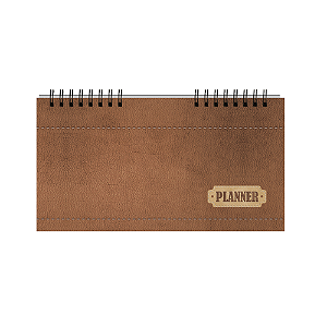 PLANNER SEMANAL LITOARTE COURO