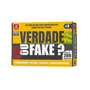 JOGO BRINCADEIRA DE CRIANÇA VERDADE OU FAKE?