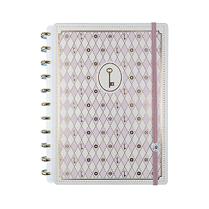 CADERNO INTELIGENTE GRANDE ISA AKKARI ROSE KAY