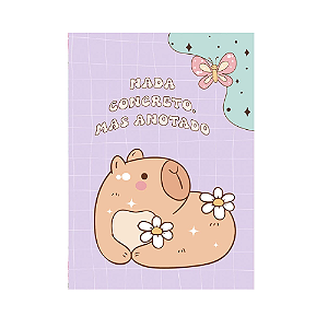 CADERNETA DE NOTAS LITOARTE CAPIVARA 24 FOLHAS