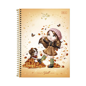 CADERNO TILIBRA 1MT UNIVERSITARIO JOLIE 80 FOLHAS