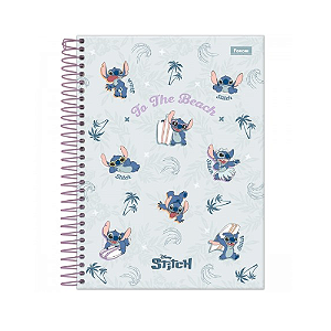 CADERNO ESPIRAL FORONI 10MT COLEGIAL STITCH 160 FOLHAS
