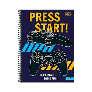 CADERNO ESPIRAL TILIBRA 12MT UNIVERSITARIO HIT MASCULINO 192 FOLHAS