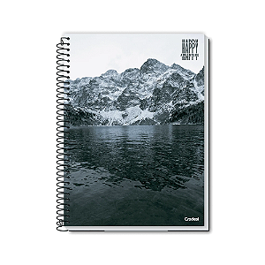 CADERNO ESPIRAL CREDEAL 16MT UNIVERSITARIO HAPPY ADVENTURE 224 FOLHAS