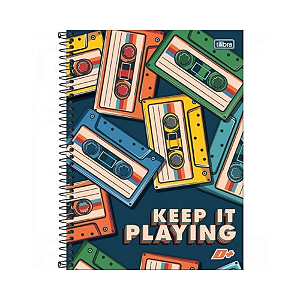 CADERNO ESPIRAL TILIBRA 20MT UNIVERSITARIO D+ MASCULINO 400 FOLHAS