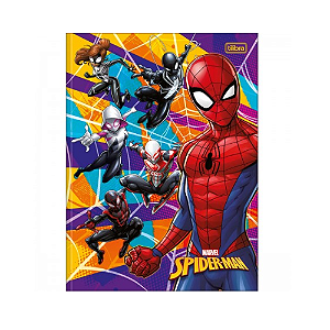 CADERNO BROCHURA TILIBRA HOMEM ARANHA 48 FOLHAS