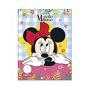 CADERNO BROCHURA CALIGRAFIA TILIBRA MINNIE MOUSE 40 FOLHAS