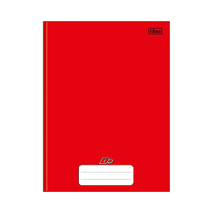 CADERNO BROCHURA TILIBRA D+ VERMELHO 48 FOLHAS